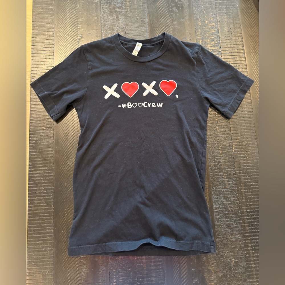 #BooCrew, XOXO Shirt / PELOTON / Cycling / Spinning / Cody Rigsby - Small